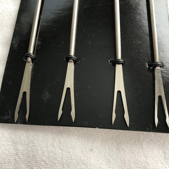 NWOT SagaForm Fondue Forks - Set of 4 Forks - Picture 4 of 6